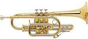 Bach Stradivarius Model 25 Brass Plated Cornet