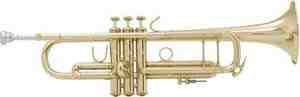 Bach Stradivarius Model 37 Bb Trumpet with brass plating