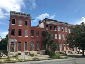 Baltimore row house
